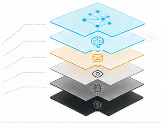 Illustrative systems stack diagram